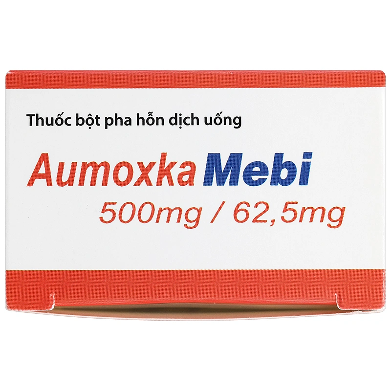 Aumoxka Mebi 500mg/62,5mg điều trị nhiễm khuẩn (10 gói x 2g) - 5